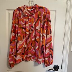 Chic Multicolor Women's Blouse